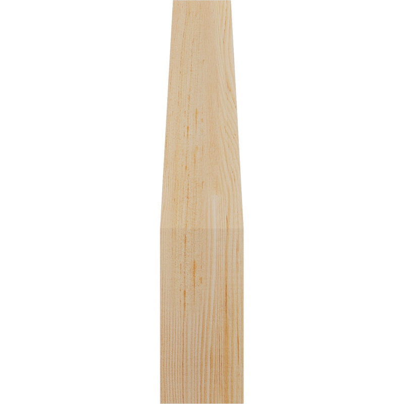 Attelle impériale du genou, Sapin de Douglas, H 20 po x l 3,5 po x P 12 po, Lisse