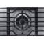 30" Gas Cooktop 5 Burners, Transitional, Silver, NG/LP