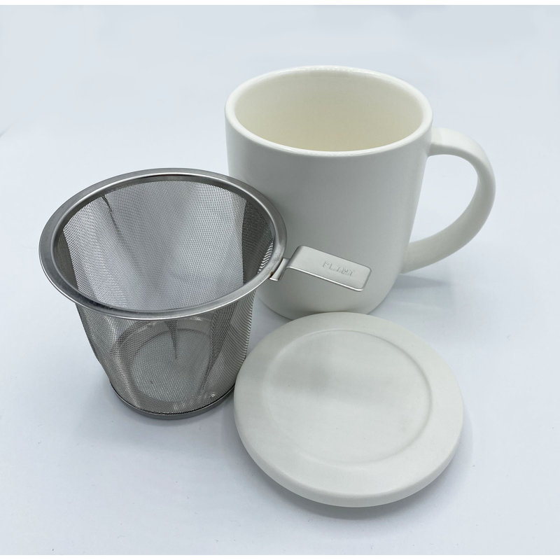 Valenzuela Stoneware Coffee Mug, White