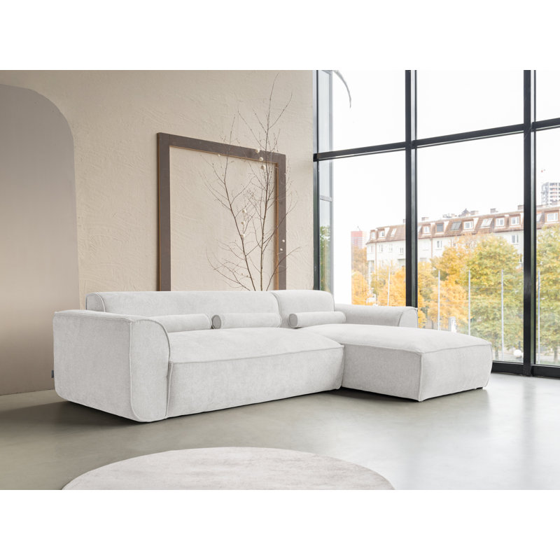 Flex Felix 4 Seater Corner Sofa , Beige, Right Hand Facing