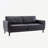 Kmarie 81.51'' Faux Leather Sofa