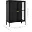 Sideboard Black Powder-coated steel Medium Adjustable Feet-1393223530