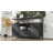 43.5" Dresser Tv Stand For 55" Tvs With Led Lighting, Built-in Power Outlet, Storage Shelves & 7 Fabric Drawers-1546435438