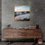 Art mural «Flowing Waves» par Notoriart, cadre flottant doré, 24 po x 24 po-312626635-306695559