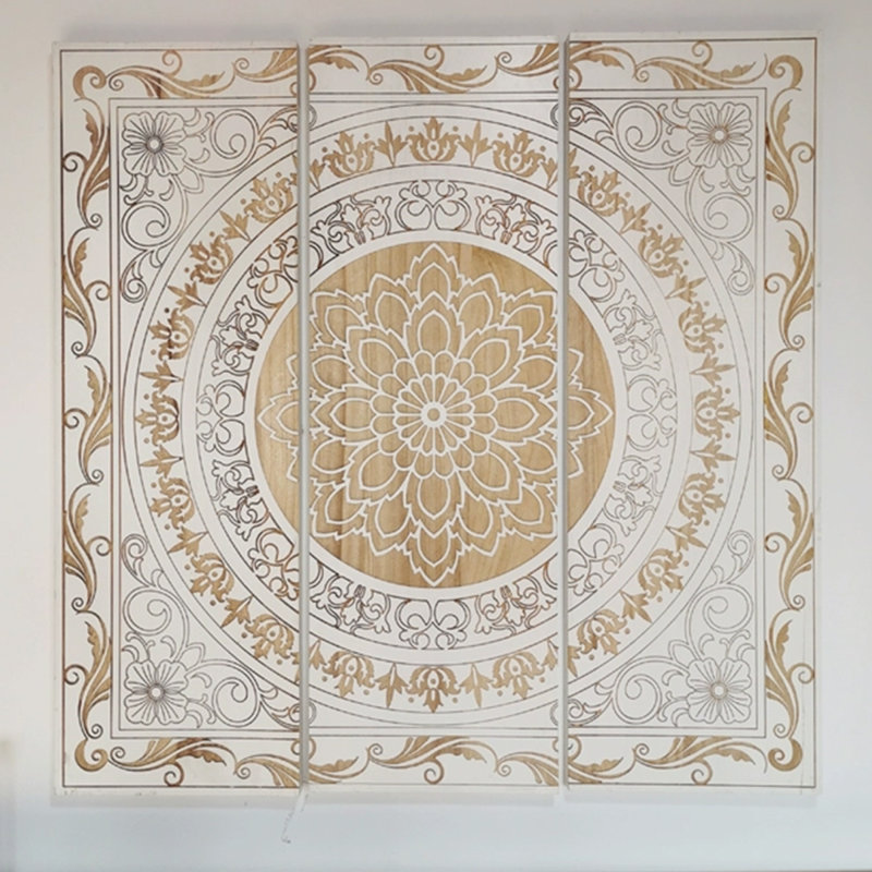 Retro Solid Wood Wall Decor