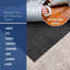 Sous-tapis antidérapant réversible Barella (0,25 po)-1301617917