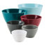Rachael Ray Create Delicious Melamine Nesting / Stackable Measuring Cups, 6 Piece, Assorted Colors