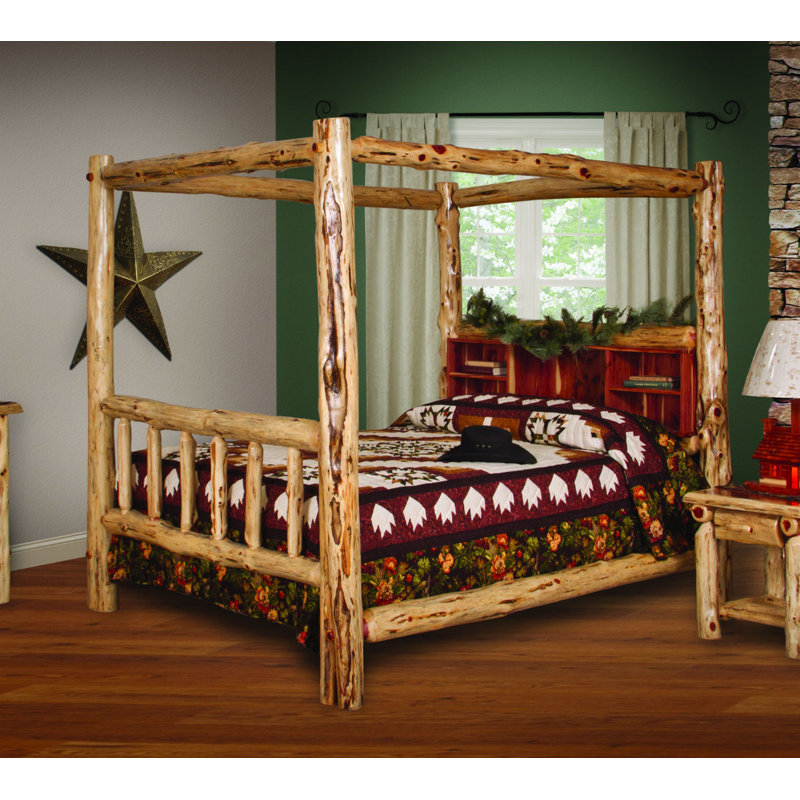 Fordbridge Solid Wood Piece Bedroom Set, King