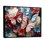 Une palette pastel crée un vol fantaisiste sur toile