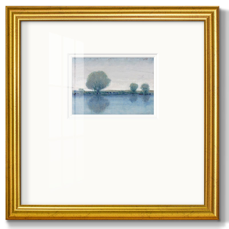 Après-midi réflexion Ipremium, reproduction encadrée, H 17 po x l 17 po x P 1,25 po