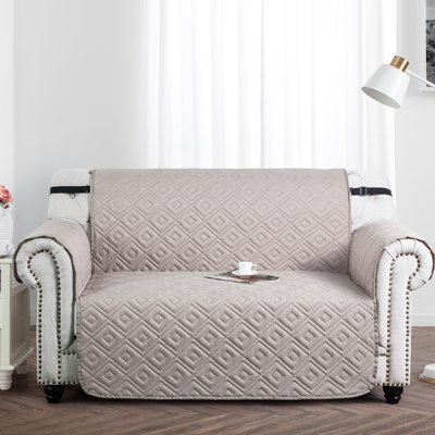 Microfiber / Microsuede Box Cushion Sofa Slipcover