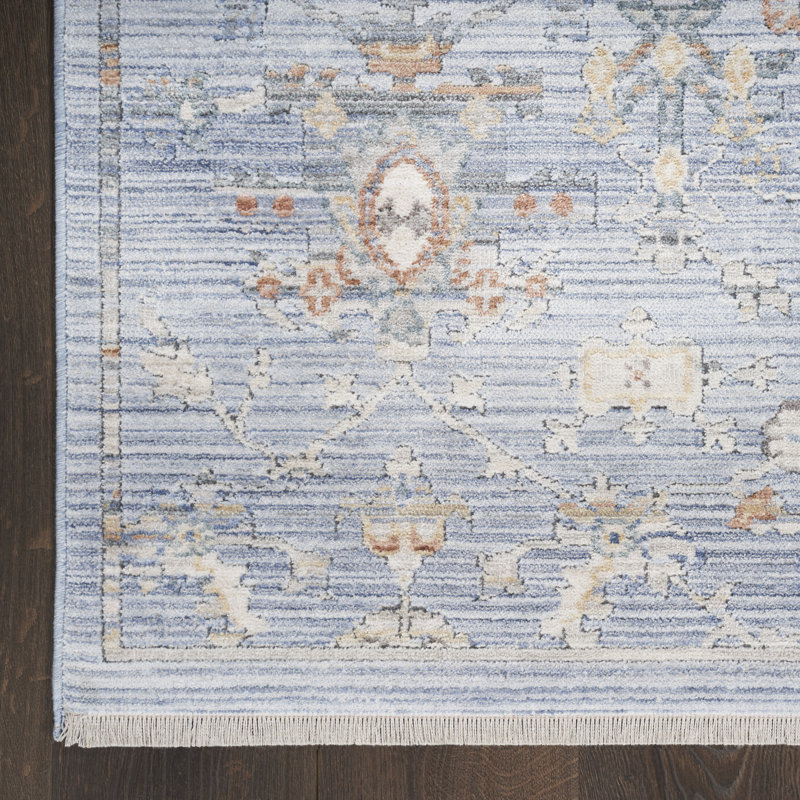 Floral Indoor Rug, Runner 2'2" x 12'