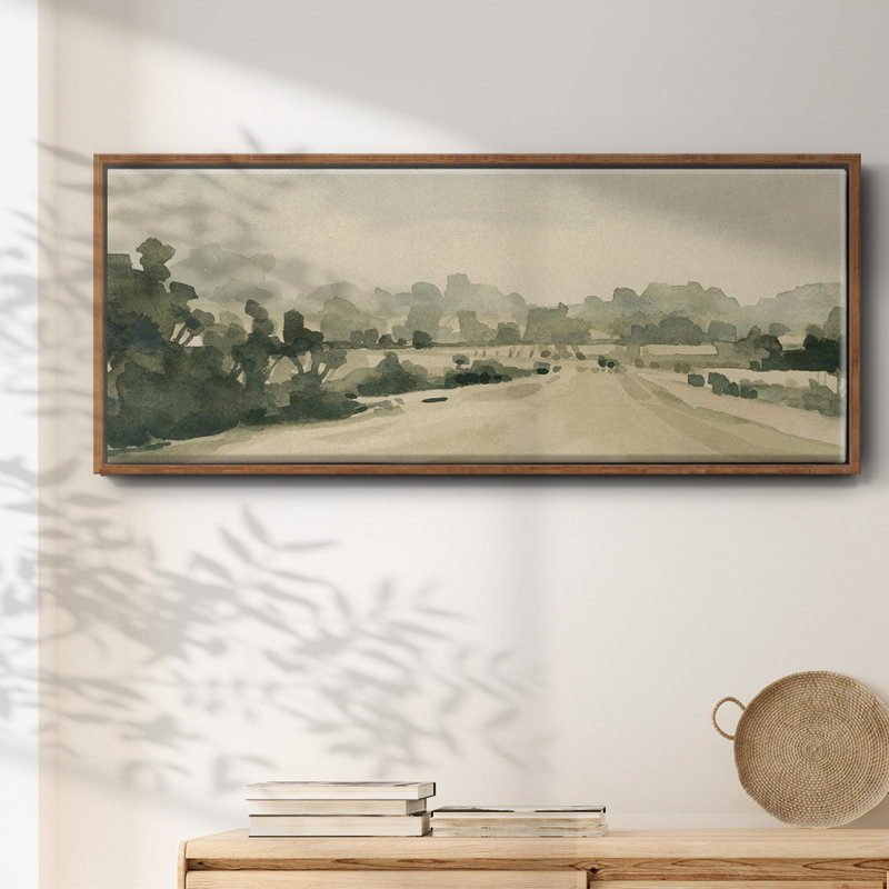 Rurales de campagne I - toile encadrée, H 20 po x l 50 po