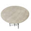 Enito Round Solid Oak Dining Table