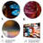 Modern Entertainment Wall Decor on Metal