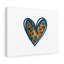 Sunflower Heart - Wrapped Canvas Print-1287034629