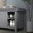 8 Pair Shoe Storage Bench with Sliding Doors-1978173020