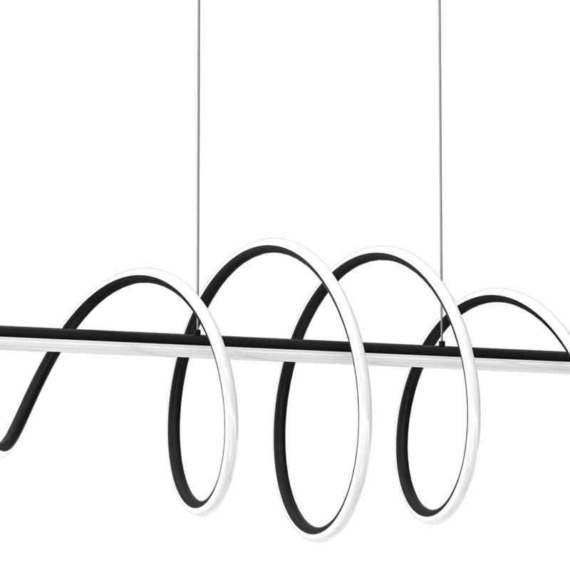 Chelbi 2 - Light Black LED Novelty Pendant