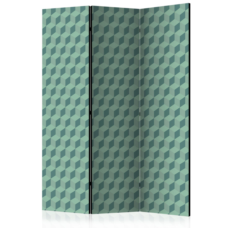 135cm W x 172cm H 3 - Panel Solid Wood Folding Room Divider