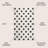 Colleps Modern Charcoal Dot Shag White/Gray Rug-1603153830