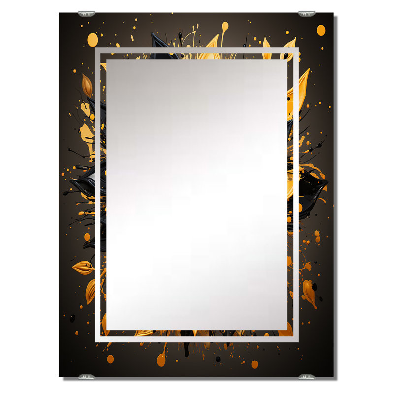 Miroir mural Cultrera - Boho Mandala MIR141558, 32 po x 24 po