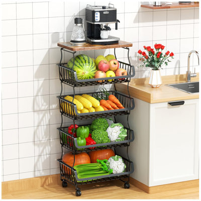 37 in. H x 15.6 in. W Utility Cart