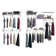 Shelftrack 48'' W - 72'' W Closet System Walk-In Set