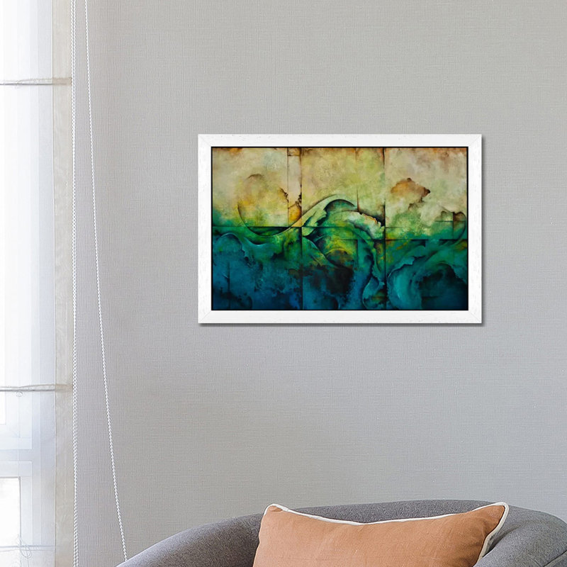 Paradise by CH Studios - Print, 152.5 cm H x 101.5 cm W, White Floater Framed
