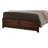 Walnut Finish Bed