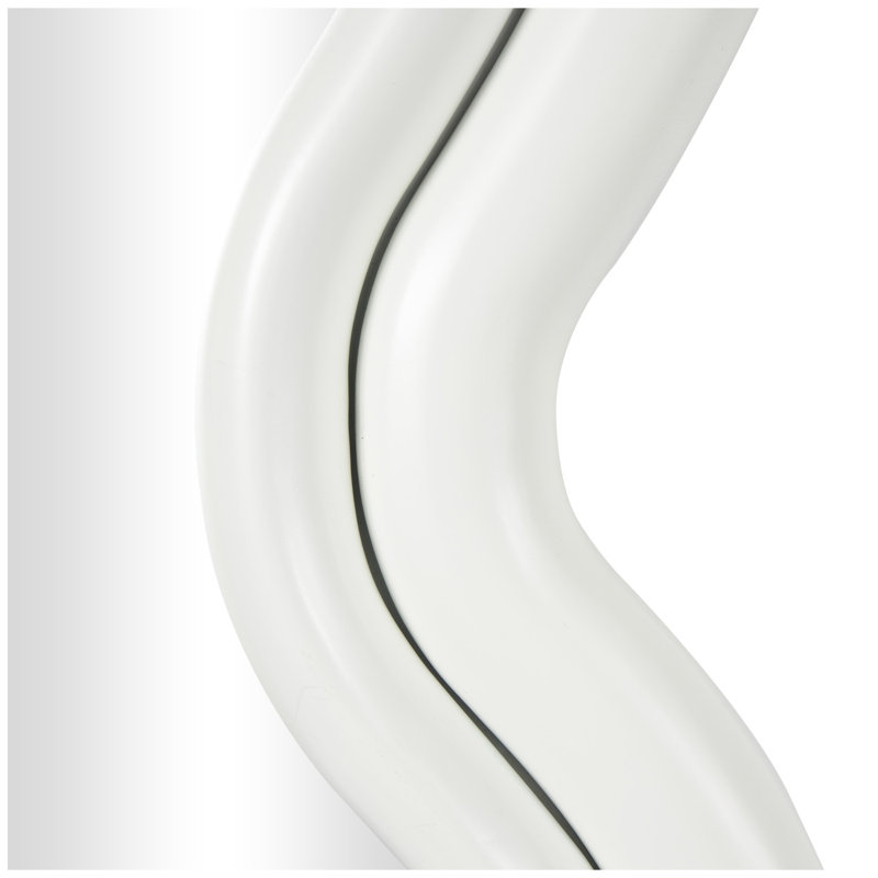 Miroir mural moderne Grifton, Blanc