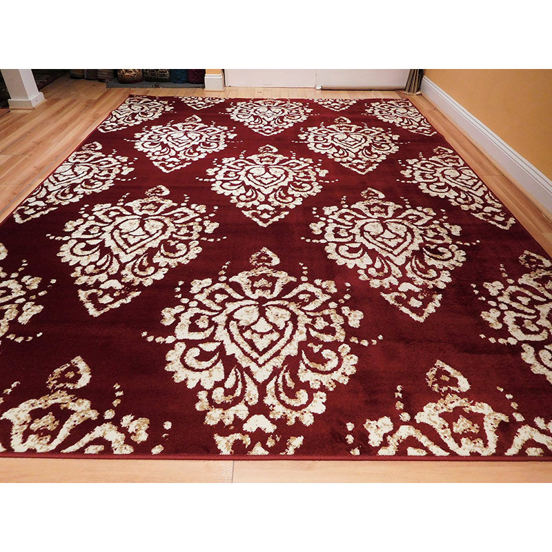 Wool Floral Indoor Rug, Runner 2' x 7'8"