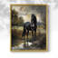 ANIMALS Series CECXVII - Impression encadrée de qualité supérieure - Prêt à être accroché - Aucun clou requis-69990313-69990319