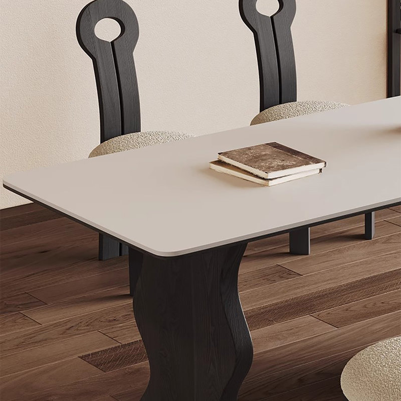 Table de salle à manger French Vintage, H 29,5 po x L 70,9 po x l 35,4 po