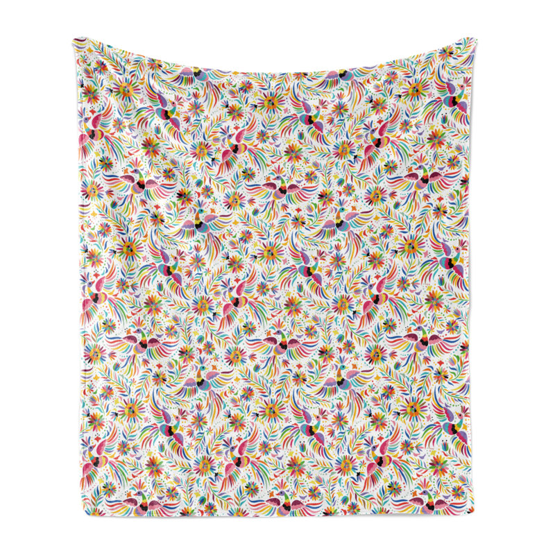 Hand Woven Throw Blanket, 70" x 90"