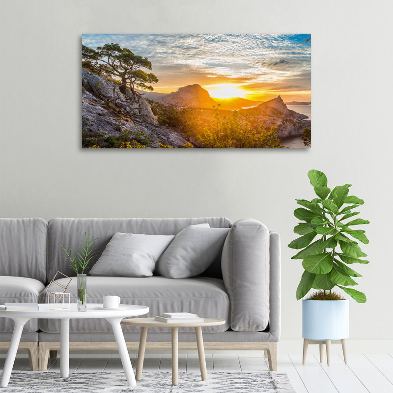 Sunset - No Frame Print on Canvas