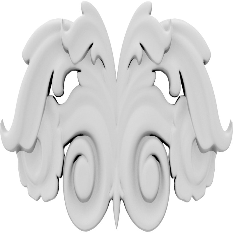 Applique Euclid, H 1,5 po x l 1,5 po x P 0,25 po