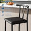 Counter Stool with Metal Frame