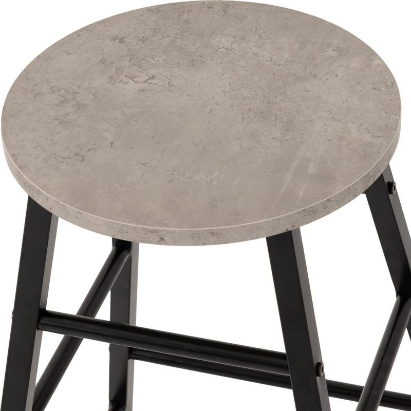 Alayna Bar Stool, Concrete Effect