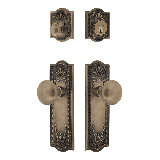Nostalgic Warehouse Meadows Entry Set with New York Knob