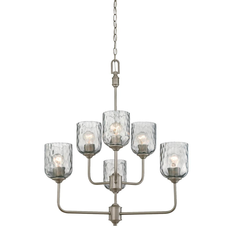 Manalapan 6 - Light Dimmable Tiered Chandelier