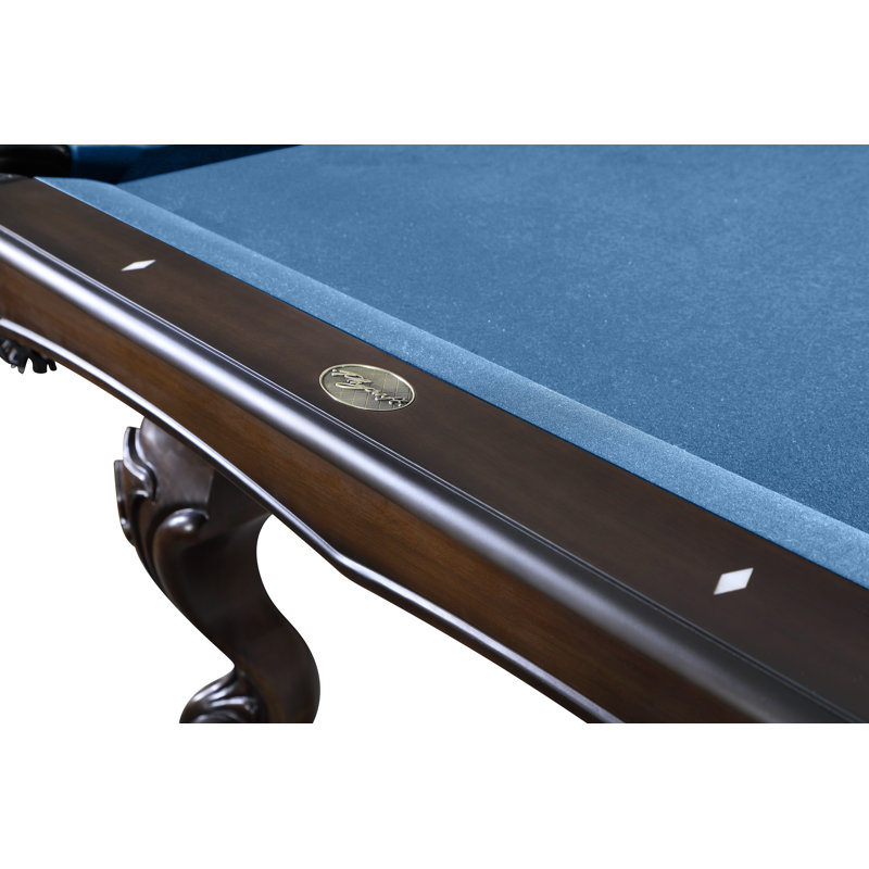 Wheaton Slate Pool Table with Professional Installation Included, Yes, Academy Blue