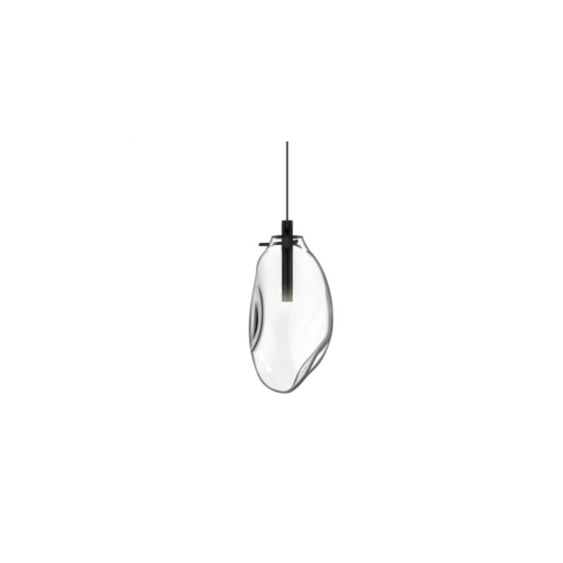 Liquid 1 - Light Pendant, Clear, 10.75" H x 6" W x 6" D