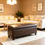 Banc de rangement avec repose-pieds Aspen
