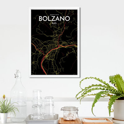 «Bolzano City Map», impression