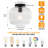 Black Ceiling Light Fixture, Semi Flush Mount Ceiling Light Fixture With Textured Glass Shade-1960173953
