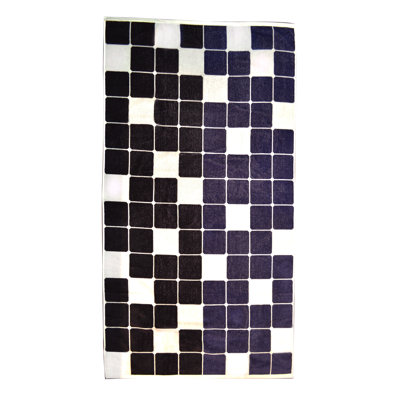 Serviette de plage checks