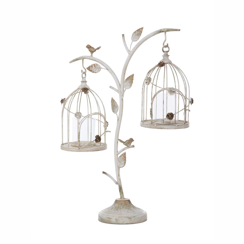 27'' H Iron Tabletop Votive Holder