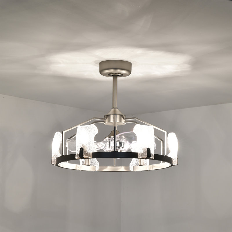 Aarun 27.76'' Ceiling Fan with Light Kit