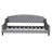 Modern Luxury Tufted Button Daybed,Twin,Gray-237118013-237118015