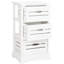 Trevor Solid Wood 41cm W 3 - Drawer Chest of Drawers